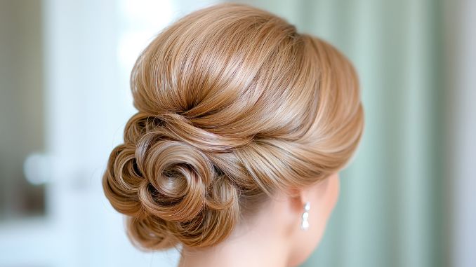 elegant-updo - hairstyles to make you look younger